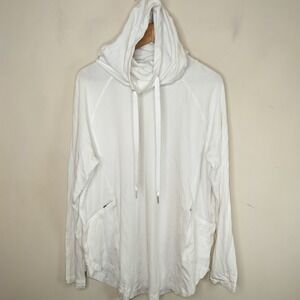 Coolibar UPF 50+ Hooded Tunic Cover-Up Funnel Neck Sun Protection